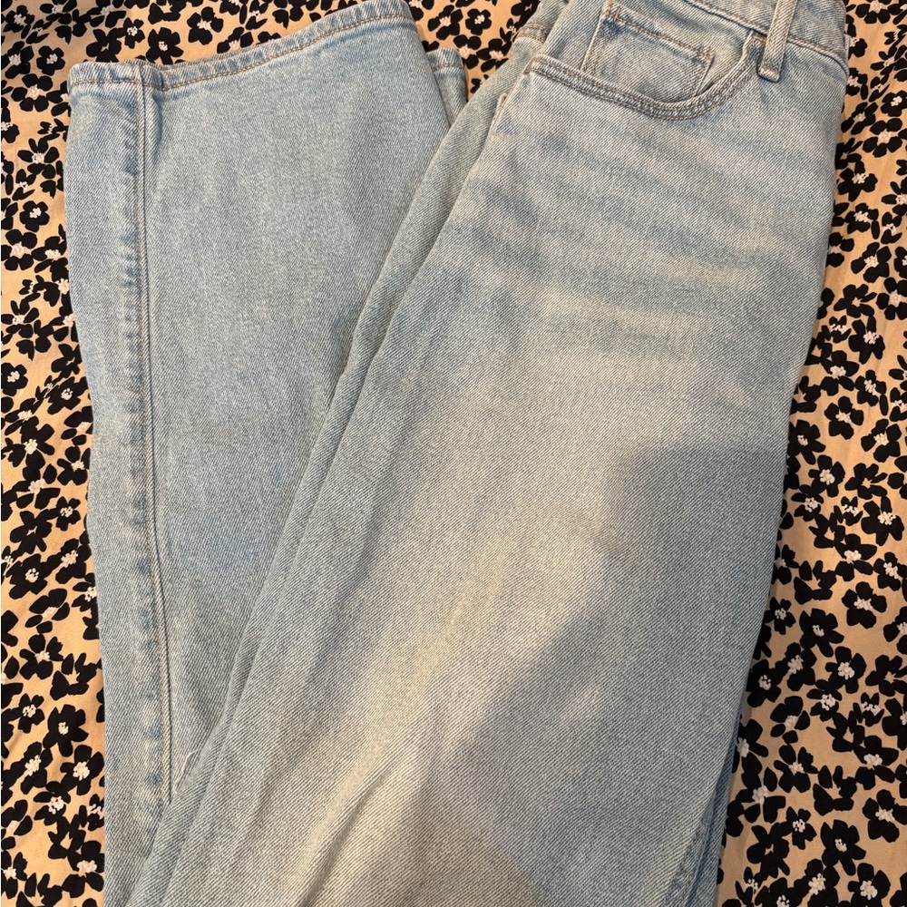 Hollister Light Blue Ultra High-Rise Jeans